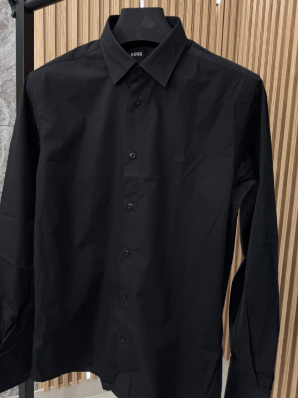 Chemise BS noir 100% Coton